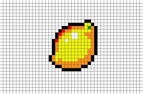 Small Pixel Art Fruit Skolka Skubin