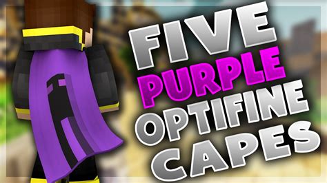 5 Purple Optifine Cape Designs Cool Optifine Capes Youtube