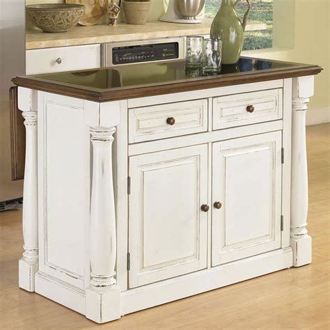 Golden leaf kitchen island granite top 1. Home Styles Monarch Kitchen Island With Black Granite ...