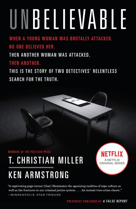 Unbelievable: The Story of Two Detectives' Relentless Search for the