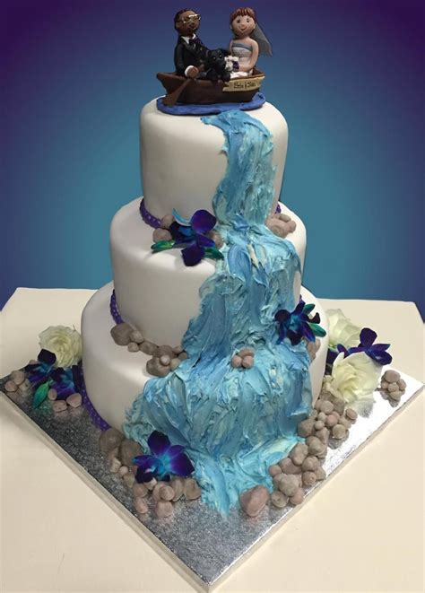 29 Amazing Waterfall Wedding Cakes Ideas Fashion And Wedding
