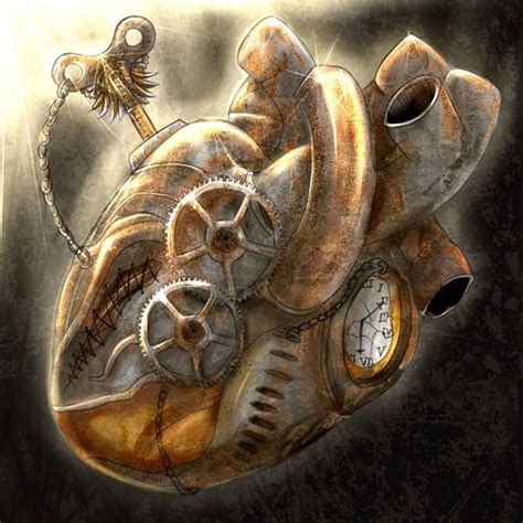 Mechanical Heart By Brittany M Willows Anatomical Heart Art Heart