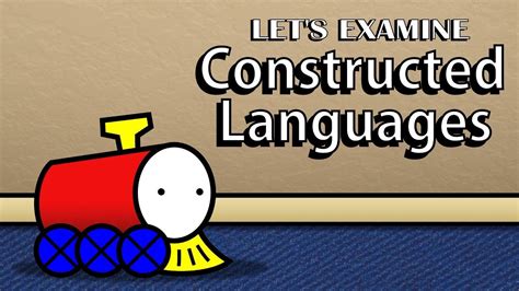 Lets Examine Constructed Languages Language Linguistics Construction