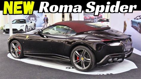 New 2023 Ferrari Roma Spider Walkaround Details And Interior Modena