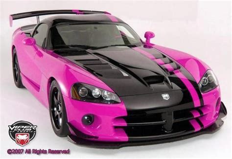 Alfaromeo Pink Car Dodge Viper Girly Car