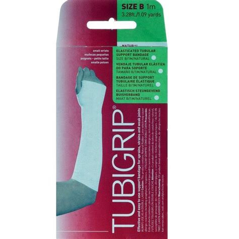 Tubigrip Tubular Support Bandages Natural Colour Size B Cm X M