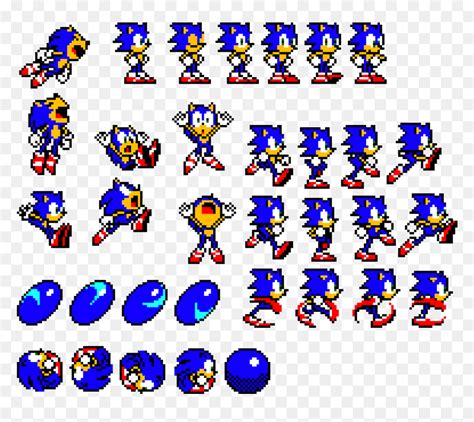 Sonic Mania Sonic Sprite Sheet Download Free Png Images Sexiezpicz