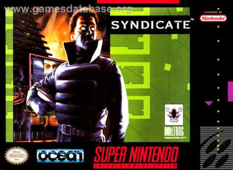 Syndicate Nintendo Snes Games Database