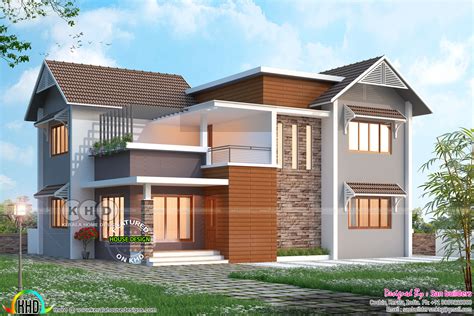 March 2018 House Design Modern House Kerala Home Design And Floor