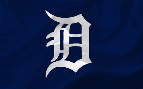 Download Wallpapers Detroit Tigers Mlb Baseball Emblem Logo Usa