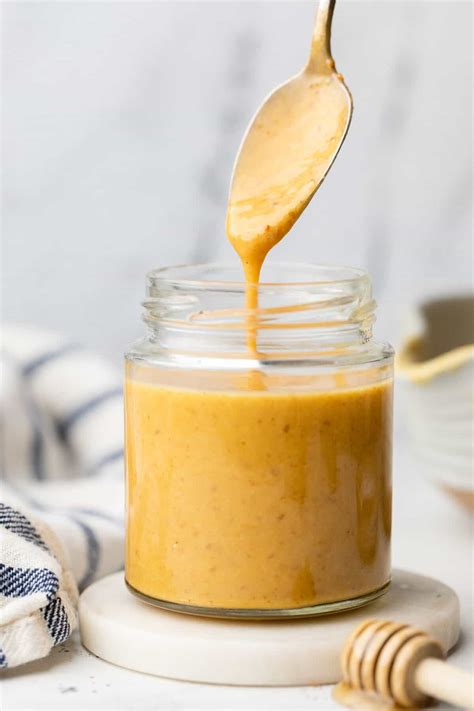 Homemade Honey Mustard Sauce All The Healthy Things