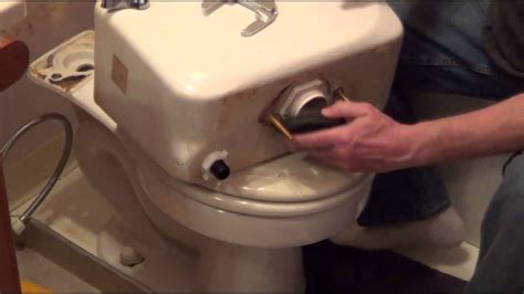 How To Replace A Toilet Flush Valve Tank To Bowl Leak Youtube