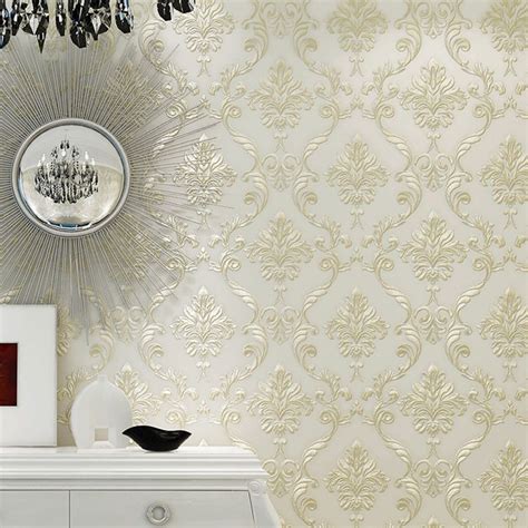 European Style 3d Stereoscopic Living Room Bedroom Background Wallpaper