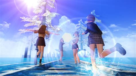 Koei Tecmo Announces Blue Reflection Second Light The Anxiously