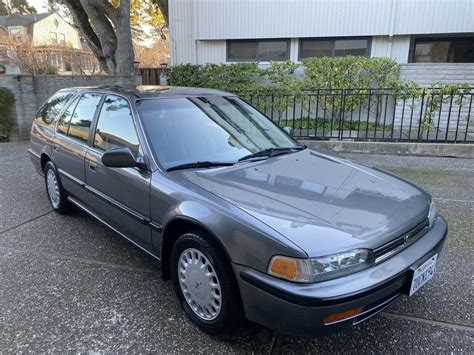 1992 Honda Accord Wagon Grey Fwd Automatic Lx For Sale Honda Accord