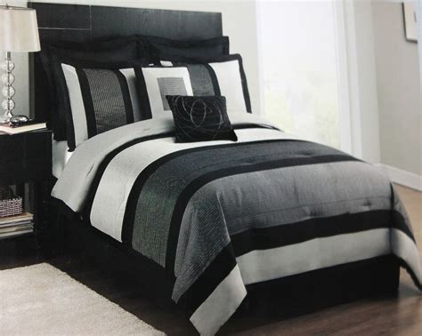 Check out our king size comforter set selection for the very best in unique or custom, handmade pieces from our duvet covers shops. CANNON KING 8 PC BLACK GRAY SILVER COMFORTER SET CHAUNCEY ...