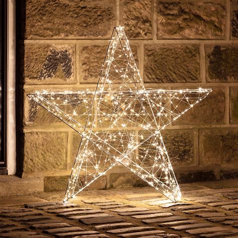 Twinkling Outdoor Star Light By Lights4fun Etoile Lumineuse