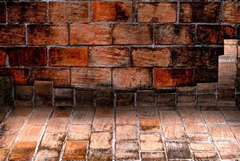Old Brick Wall Roomperspective Stock Photo Image Of Chiangmai