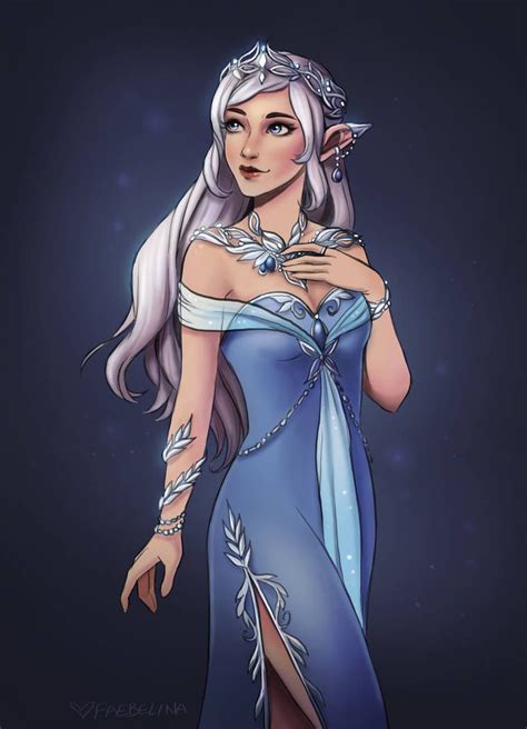 Elf Queen By Faebelina On Deviantart Elf Characters Fantasy Characters