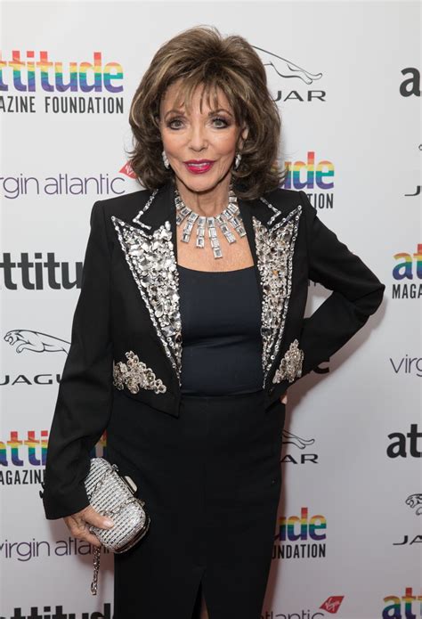 She was named a dame commander of the order of the british empire (dbe) in 2015. JOAN COLLINS at Virgin Atlantic Attitude Awards 2019 in ...