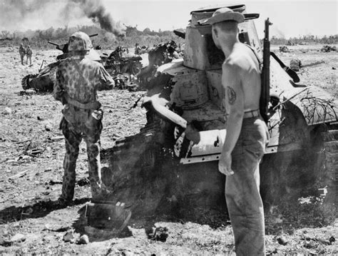 Through Peleliu And High Water Battle Of Peleliu Timeline And Photos