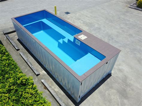 Dji0061 Shipping Container Pool Container Pool Shipping