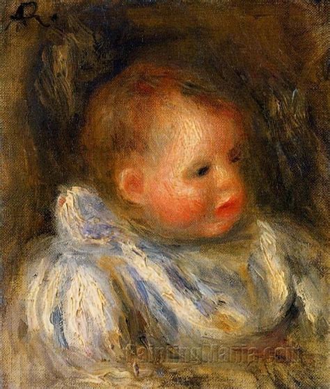 Portrait Of Coco Claude Renoir Pierre Auguste Renoir Paintings