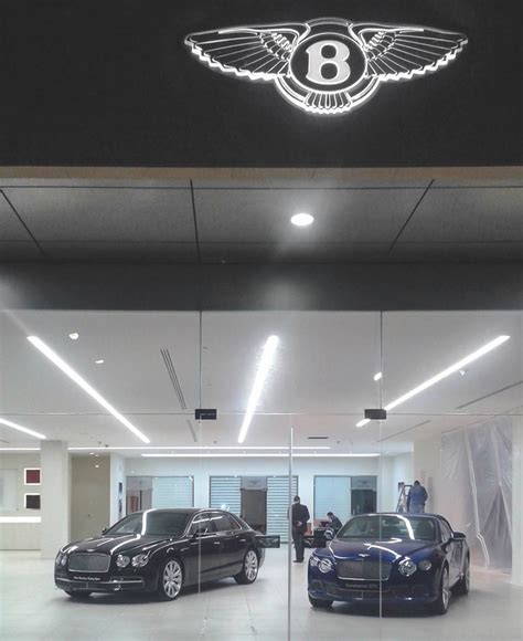 Bentley Showroom Buck High Quality Led Lighting