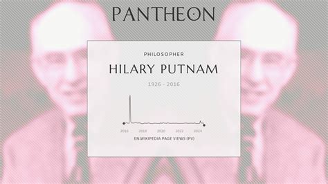 Hilary Putnam Biography American Mathematician And Philosopher 1926
