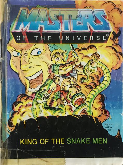 He Man Motu King Hisss Cartoon King Of The Snake Men Man Illustration