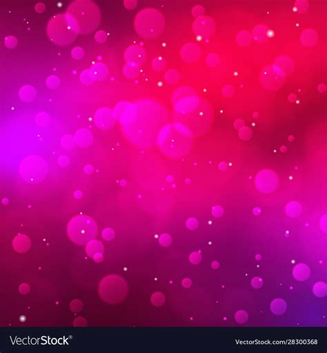 Pink Bokeh Background Royalty Free Vector Image