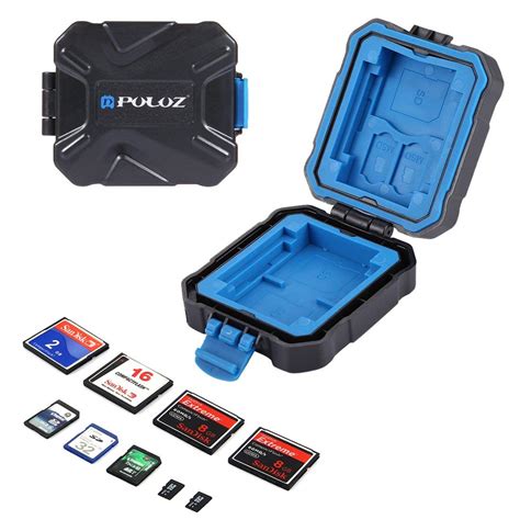 Saw something that caught your attention? PULUZ Memory Cards Case Waterproof Micro SD CF TF Card Holder Stocker Storage Box (9 Slots)-in ...