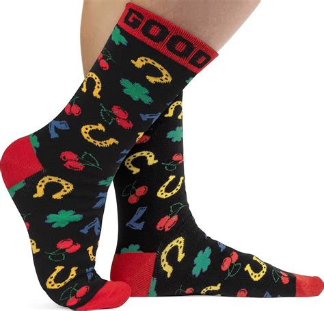 Lavley Lucky Socks Cool Novelty Dress Socks For Men And
