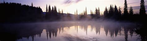 Wallpaper Sunlight Landscape Forest Lake Nature Reflection Snow