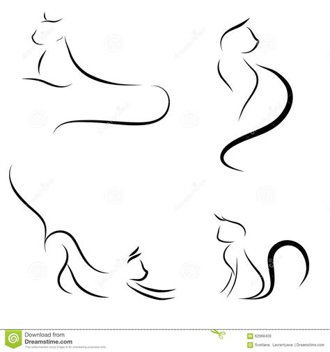 Abstract Cat Images Drawing Saferbrowser Yahoo Image Search Results Cat Silhouette Tattoos