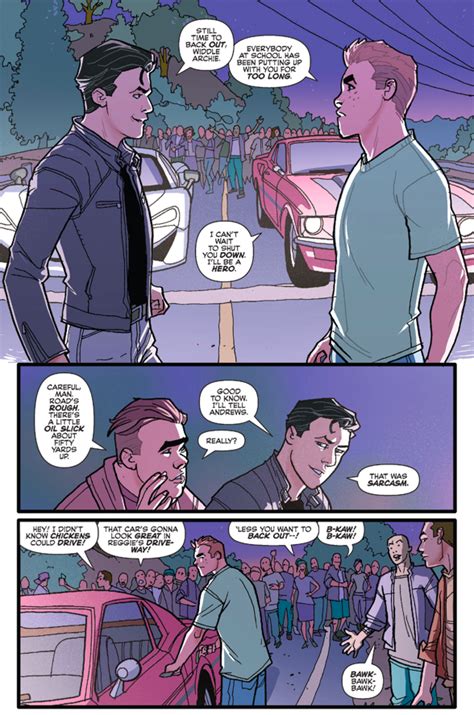 Archie Andrews And Reggie Mantle Go Drag Racing Comicnewbies