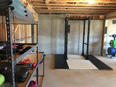 My Unfinished Basement Gym Homegym