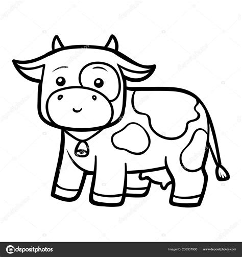 Dibujo De Vacas Para Colorear Dibujos Para Colorear