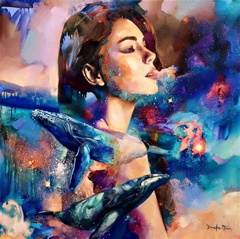 Talented Artist Dimitra Milan Fulfills Her Wildest Dreams Through Her Paintings