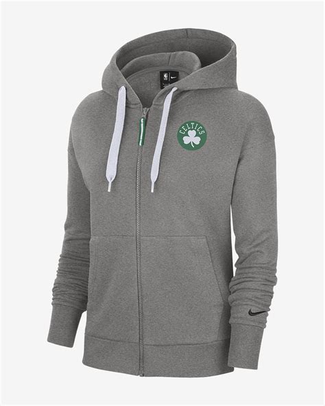 Boston celtics run bos hoodie. Boston Celtics Essential Women's Nike NBA Full-Zip Hoodie ...