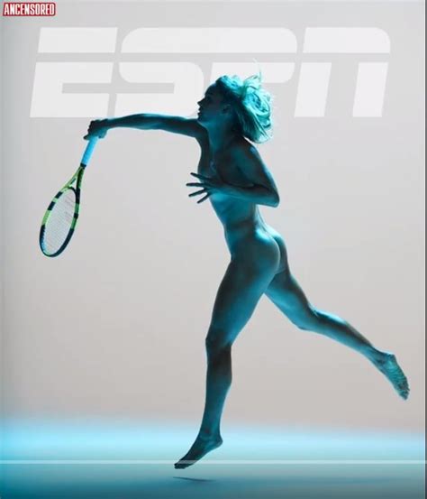 Naked Caroline Wozniacki In ESPN Body Issue