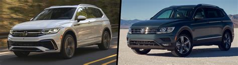 2022 Vs 2021 Volkswagen Tiguan Comparison Milwaukee Wi