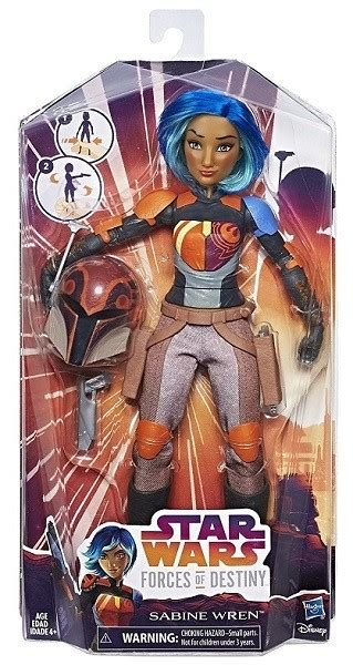 Star Wars Forces Of Destiny Sabine Wren Adventure Doll A Mighty Girl
