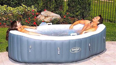 6 2 Featured Saluspa Siena Inflatable Hot Tub Review Best Inflatable Hot Tub Inflatable Hot