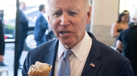Watch Nothing Just Joe Biden Eating Ice Cream He Chose The Flavour