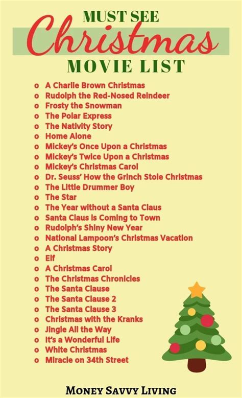 classic christmas movies list towinners