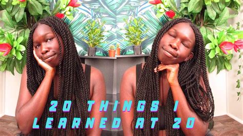20 Things I Learned At 20 Youtube