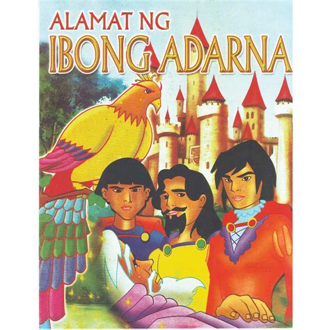 Story Book Coloring Book Tagalog English Alamat Ng Ibong Adarna