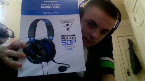 Turtle Beach Recon 50P Ear Force PS4 Gaming Headset Unboxing Setup