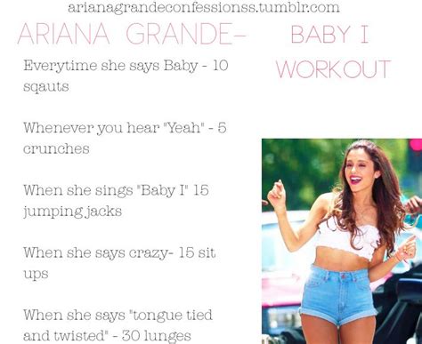 17 Best Images About Ariana Grande Inspired Workout On Pinterest Leg